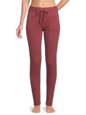 NWT VAN WINKLE & CO. Luxury Cashmere ROSWOOD Ribbed Coordinating Joggers